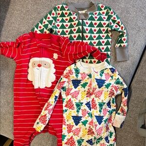 Christmas Jammie bundle 6-9 months